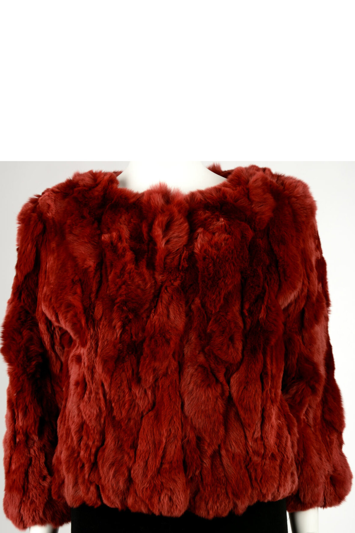 Markeret suspendere Bemærkelsesværdig Furst Short Rex Fur Jacket, pels jakke, 30349 - Hos Lohse
