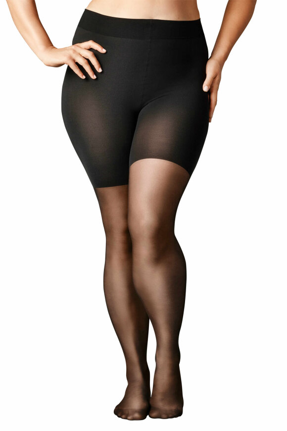 Falke - Beauty Plus 20 D Tights - Plus size Strømpebuks - Sort