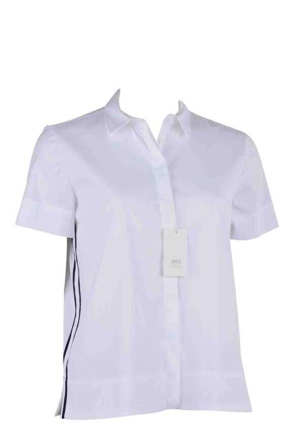 Eterna - Short Sleeved Shirt Two Striped