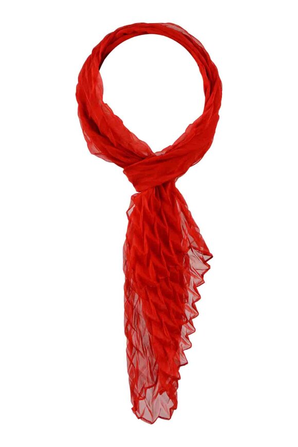 F House - Red Scarf 