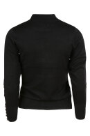 Micha - Basic Viscose Knit - Turtleneck Strik - Sort