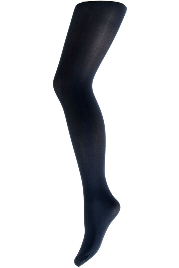 Decoy - Microfiber Tights Strømpebukser 40 Den Marine