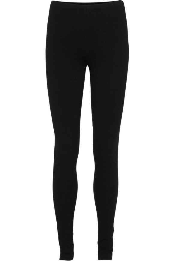 Decoy - Viskose Jersey Leggings 100 Denier Sort