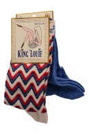King Louie - Moonlight Blue Art Deco 