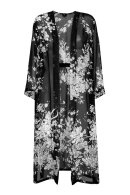 Molly Jo - Chiffon Kimono Jakke Sort