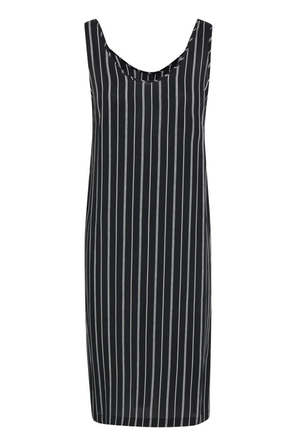 husmor maskulinitet have tillid Pulz nelly dress sort ærmeløs kjole i sommer kvalitet elegant - Hos Lohse