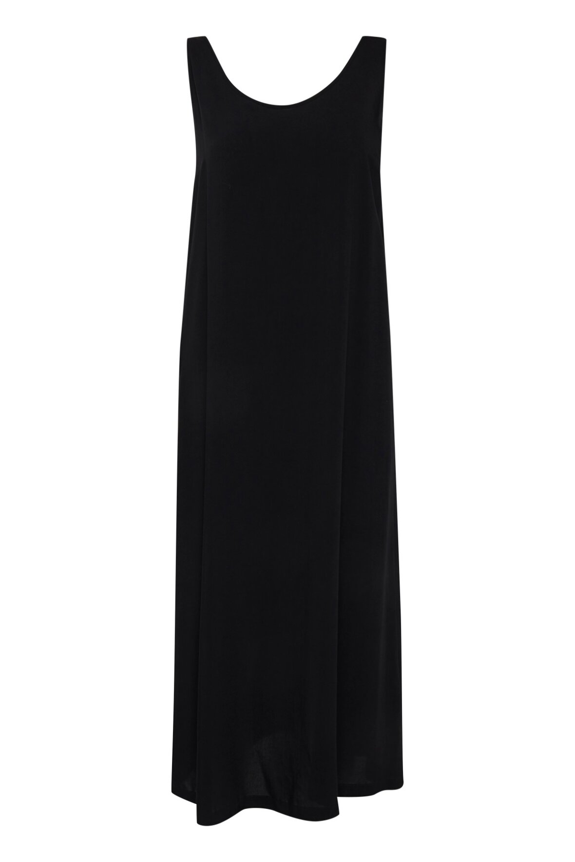 elevation Målestok mulighed Pulz nelly dress kjole uden ærmer i sort sommer kvalitet - Hos Lohse