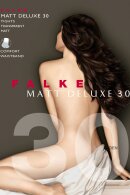 Falke - Matt Deluxe 30 D Strømpebukser - Sort