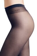 Falke - Seidenglatt 15 Denier Tights - Silkelook Glat Transparent - Marine