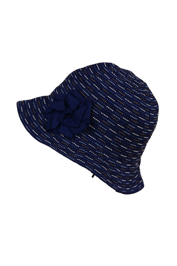 F House - Foldbar Hat Blå