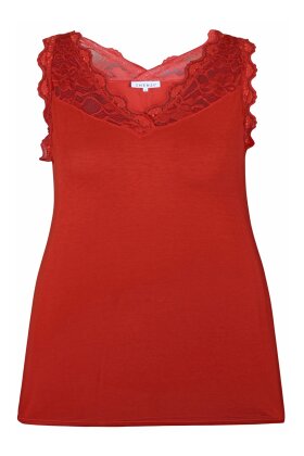 ZHENZI - Kurs 826 Rustfarvet Top ZHENZI - Kurs 826 Rustfarvet Top