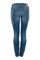 Pulz - Anett Midtwaist Skinny Jeans Denim