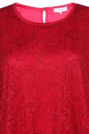 Zhenzi - Kaus Rød Blonde Bluse