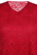 Zhenzi - Kaus Rød Blonde Kjole