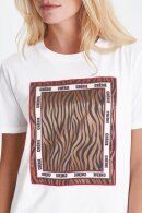 Pulz - Zebra T-shirt Hvid