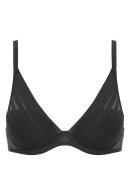 Passionata - Graphic Plunge T-shirt Bra Sort