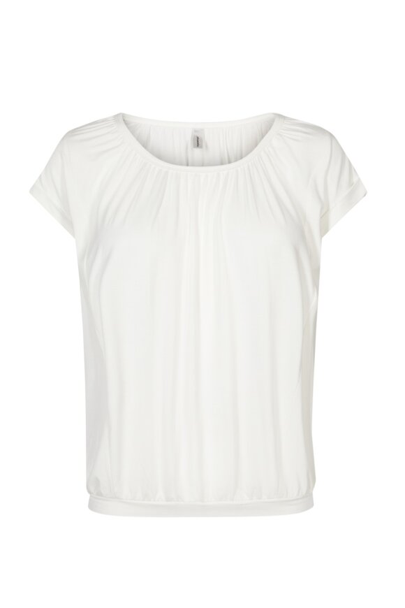 SoyaConcept - Sc-Marica 4 Basis T-shirt - Off White