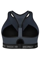 Shock Absorber - InfinitY Power Bra - Sports Bh - sort/grå 
