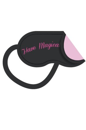 MAGIC BODYFASHION - Eyemask - Øjenmaske - Pink - Sort
