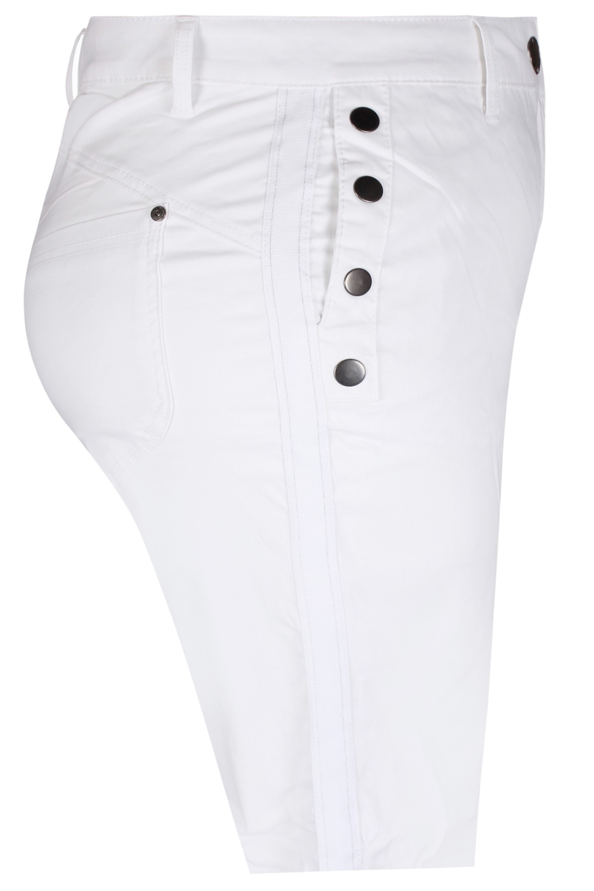 Zhenzi Stomp legging -super - hvide bukser - - Hos Lohse