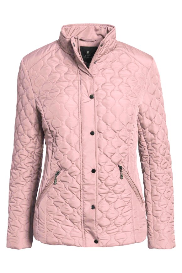 indelukke nikkel Kostbar Brandtex Quiltet jakke til damer - kort model - rosafarvet - Hos Lohse