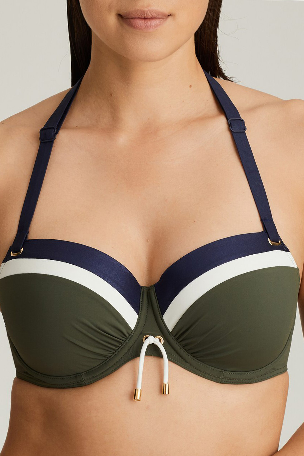 Overvåge Cusco kaste Prima Donna Bikini balconette bikini top -Swim Ocean Drive - Army - Hos  Lohse