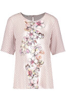 Gerry Weber - T-shirt - Blomstret Print - Rosa