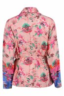 Kinesisk Cardigan - Floralt Print - Rosa