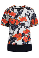 Brandtex - T-shirt - Floralt Print - Marine