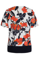 Brandtex - T-shirt - Floralt Print - Marine