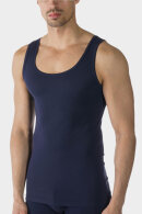 Mey Mænd - Fineste Kvalitet - Peru Pima - Undertrøje - Smal Strop - Mørkeblå