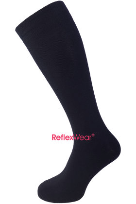 Reflexwear - Rejsestrømpe - Terapeutisk - Sort