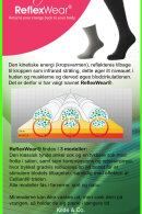 Reflexwear - Diabetes & Komfort - Celliant - Tyk Ankel Model - Sort