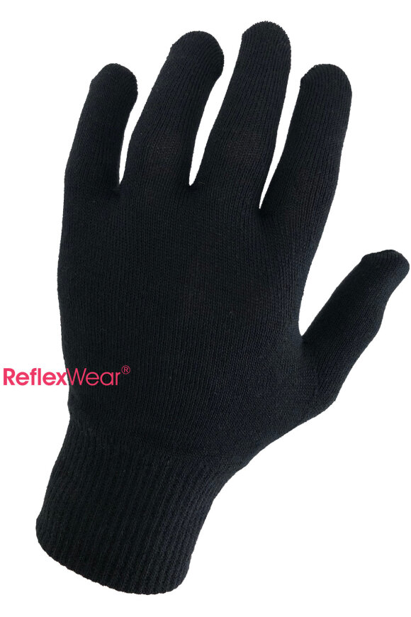 Reflexwear - Vanter - Med Fingre - Celliant - Sorte