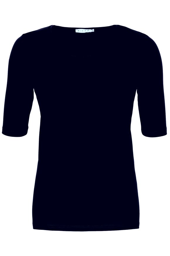 Micha - Basis T-shirt - Mørkeblå