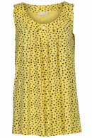 Micha - Sommer Top - Print - Gul