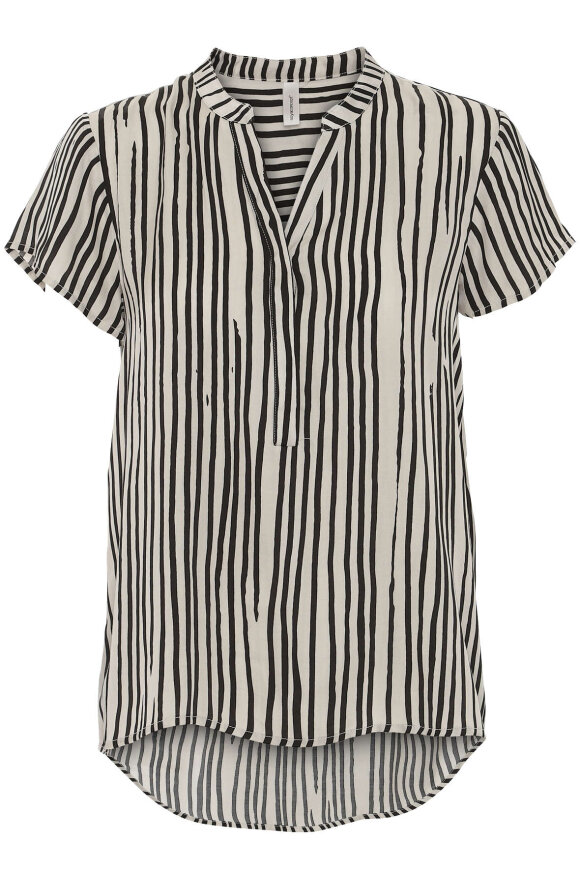 SoyaConcept - Sc Gina 1 - T-shirt Zebra - Army