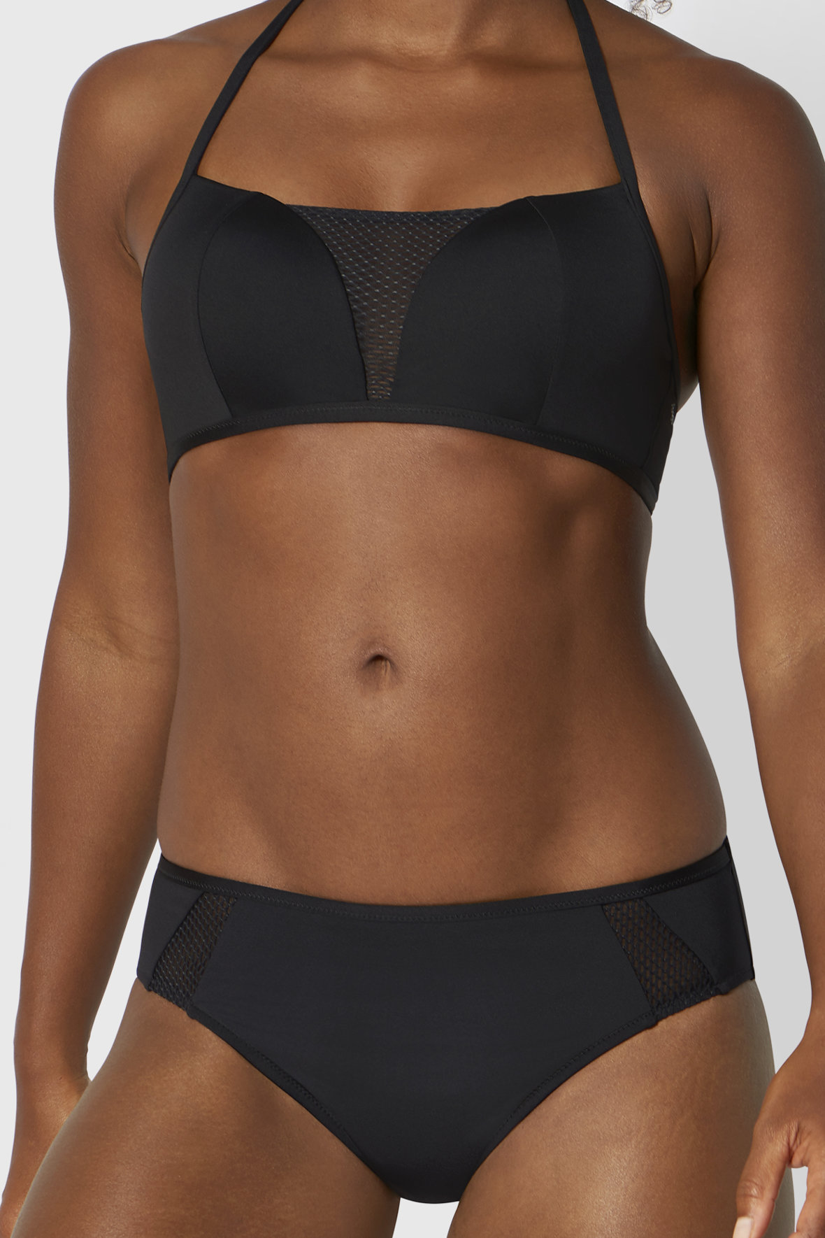 Sloggi bikinitop - Swim Surfin' sort sporty model - Hos Lohse