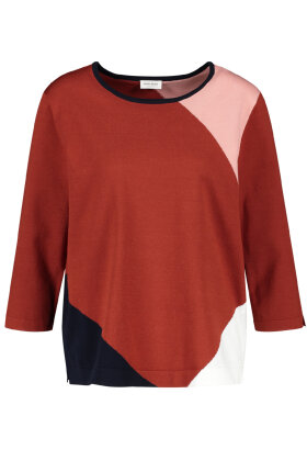 Gerry Weber - Pullover - Mønstret Strik - Rosa