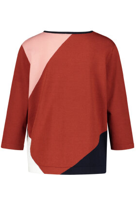 Gerry Weber - Pullover - Mønstret Strik - Rosa