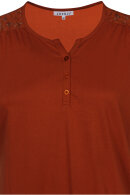 Zhenzi - Agna 811 -  Basis T-shirt - Rust