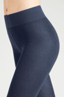 Falke - Family Tights - Strømpebukser Bomuld - Mørkeblå