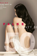Falke - Pure Matt Tights 50 Denier - Mellem Brun