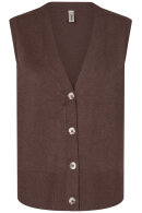 SoyaConcept - Dollie - Strikket Vest - Brun