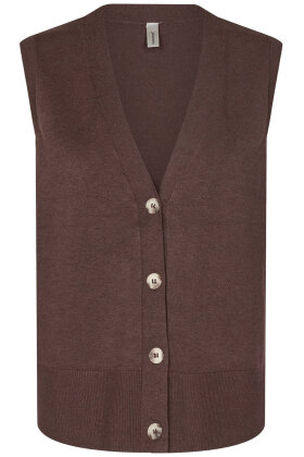 Soyaconcept - Dollie - Strikket Vest - Brun