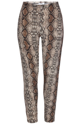 Zhenzi - Slangeskind Leggings - Sandfarvet