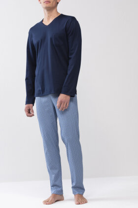 MEY : MÆND - San Pedro - Herre Pyjamas - Mørkeblå
