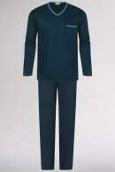 MEY : MÆND - Uni Basic - Herre Pyjamas - Mørkeblå