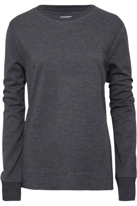 JBS of Denmark - Bamboo Blend Sweat Shirts - Yoga Bluse - Mørkegrå