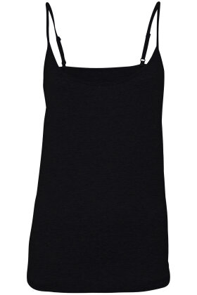 JBS of Denmark - Bamboo Blend Strap Singlet - Top - Smalle Stropper - Sort